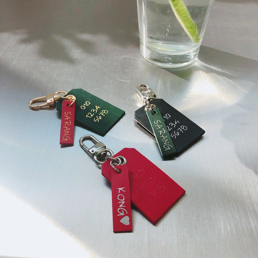 ※予約販売【maison de miu】3color Square Name Tag