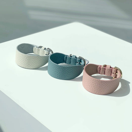 ※予約販売【maison de miu】 Soft Wide Collar (White/Rose Pink/Indian Blue)
