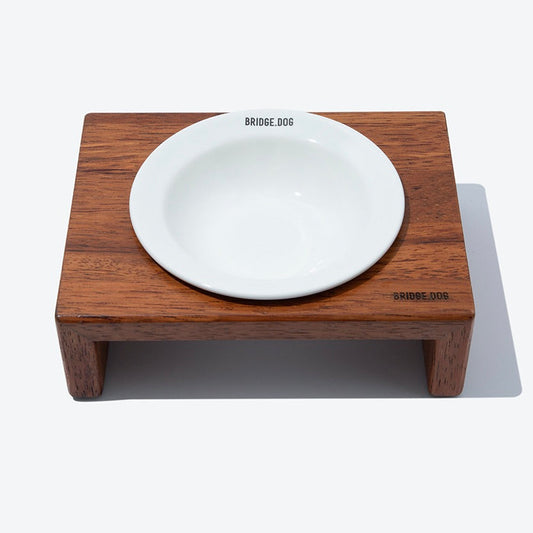 ※予約販売【BRIDGE.DOG】BRIDGE MINI DISH（WHITE）艶あり