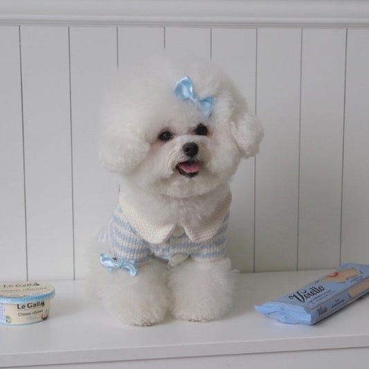 ※予約販売【Hi Yeboo】Cozy Cardigan（Blue）