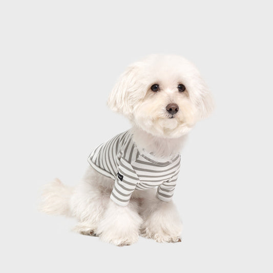 ※予約販売【small stuff】STRIPED T-SHIRT（GRAY）