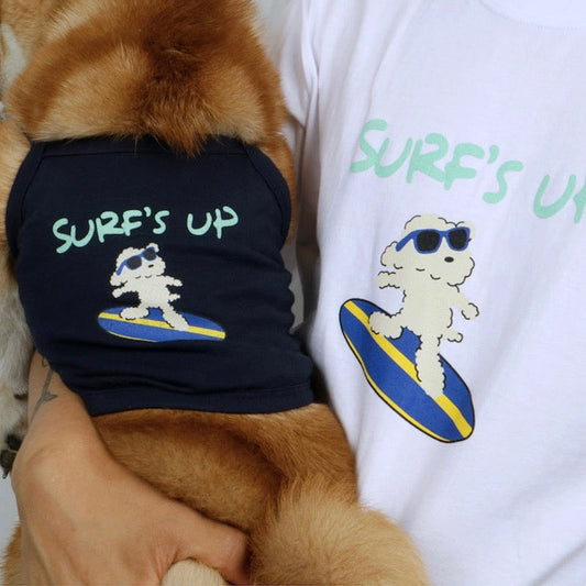 即納【middleshop】オーナー様用 surf's up Tシャツ（ホワイト）