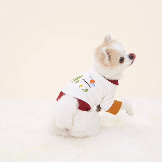 ※予約販売【BANDAL.Pet】Let's go T-shirt（ワイン）