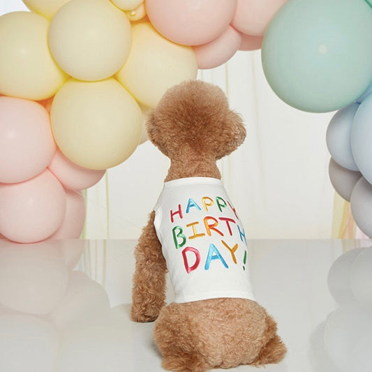 即納【LOVEMORE】HAPPY BIRTH DAY T-shirt