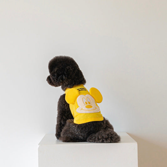 ※予約販売【DA】Mickey Mouse sleeveless(イエロー)