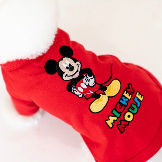 ※予約販売【DA】disney friends  embroidery raglanT（ミッキー）