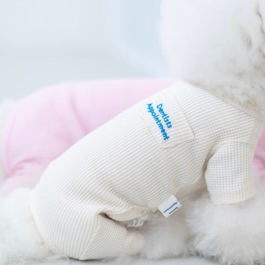 ※予約販売【DA】ワッフルオールインワン(アイボリー)