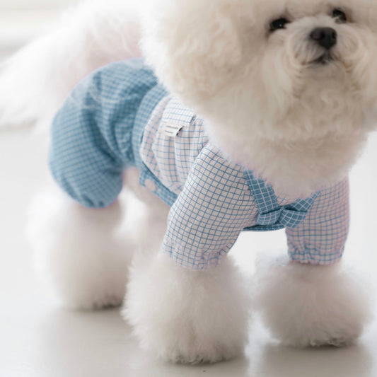 ※予約販売【DA】Pumpkin overall(シーブルー)