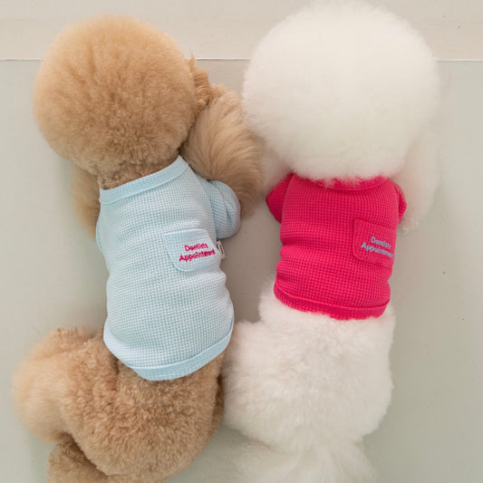 ※予約販売【DA】ワッフルクロップトップ(マゼンタピンク)