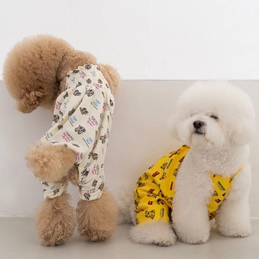 ※予約販売【DA】over series smocking all in one(チップとデール)