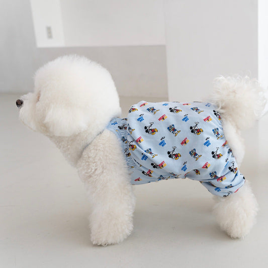 ※予約販売【DA】over series smocking all in one(ミッキー)