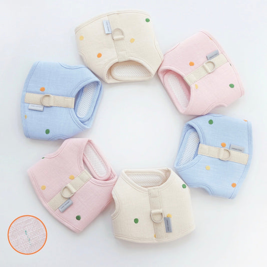 即納【cosy corner】2021 Linen soft harness & Leash （SET）