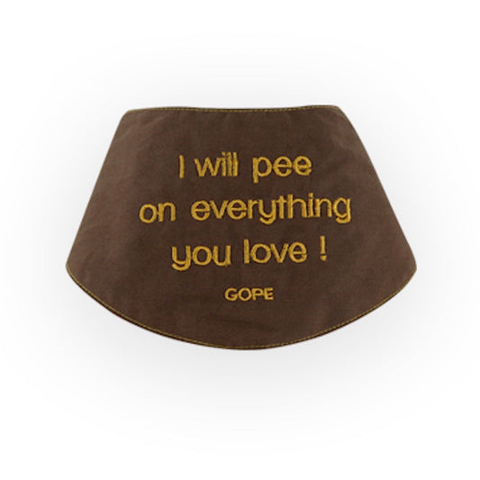 ※予約販売【GOPE】Signature Dog lettering Bandana（MUBR）