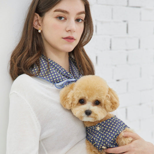 ※予約販売【MOI ET LE CHIEN】オーナー様用サマースカーフ（4color）