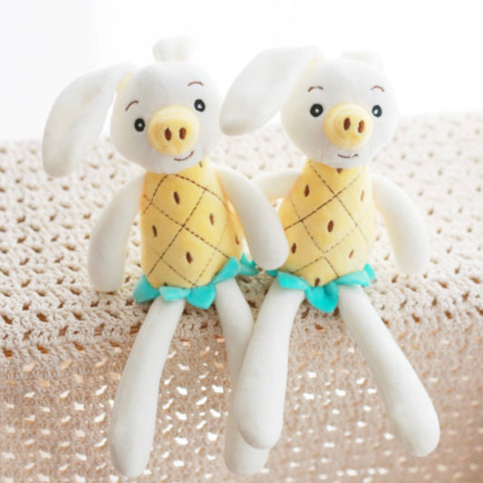 ※予約販売【bezibebi】 ORGANIC COTTON TOY（pineapple pig rabbit）