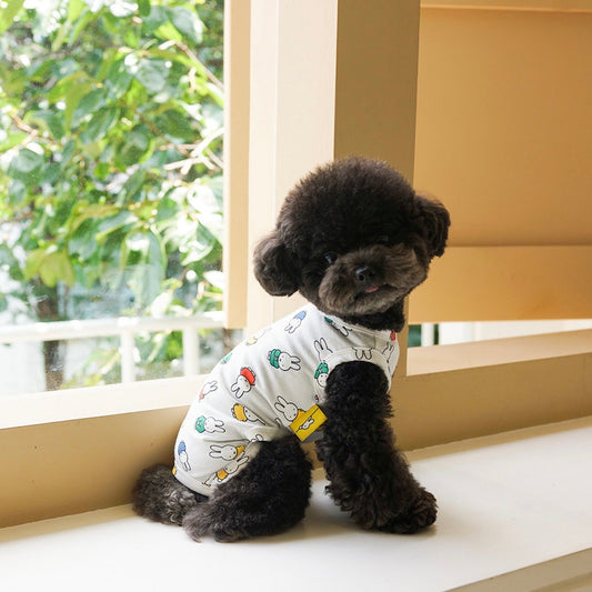※予約販売【noutti】Summer Miffy Sleeveless all in one（アイボリー）