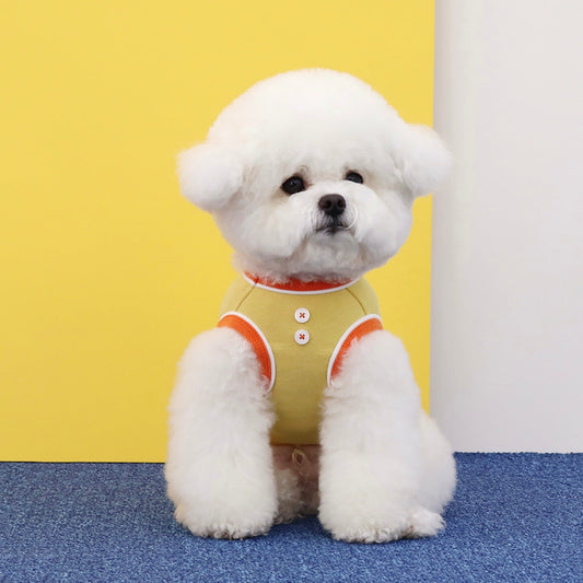 ※予約販売【Chiot】playball sleeveless（イエロー）
