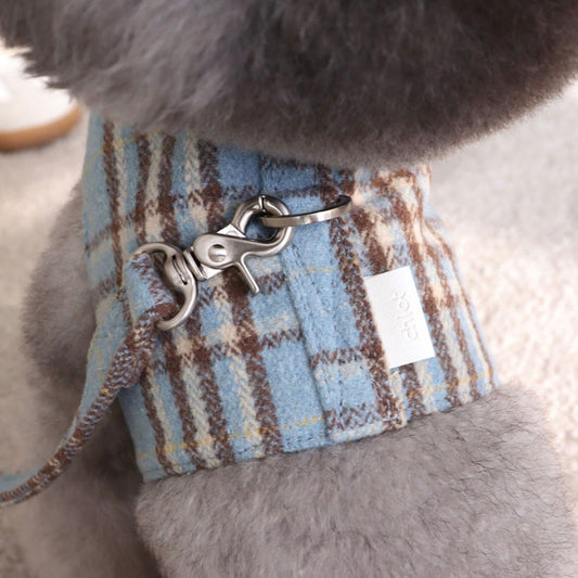 ※予約販売【Chiot】French walk harness（Blue）