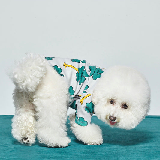 ※予約販売【andblank】Lucky Clover Short Sleeve
