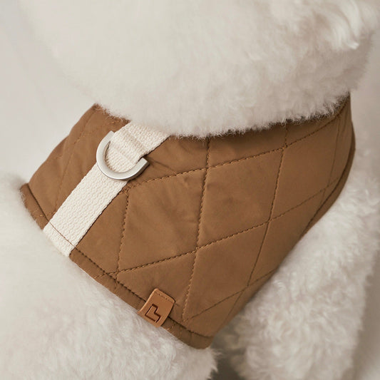 ※予約販売【small stuff】QUILTED WALK JACKET（BROWN）