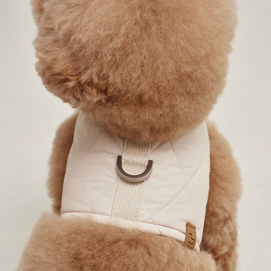 ※予約販売【small stuff】QUILTED WALK JACKET（CREAM）
