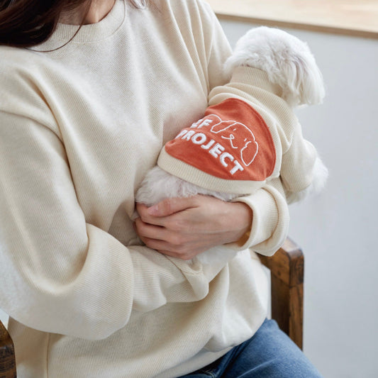 ※予約販売【MOI ET LE CHIEN】2F PROJECT ニット(cream)