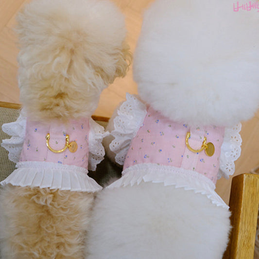 ※予約販売【BeBe Breath】cloud puppy harness（Pink）