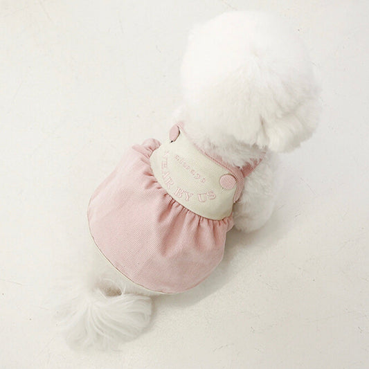 ※予約販売【near by us】corduroy one piece（Pink）