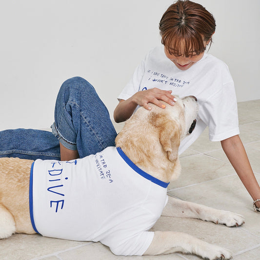 ※予約販売【munikund】Dog Dive T-shirt（for dog）