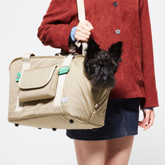 ※予約販売【andblank】carrybag(camel)