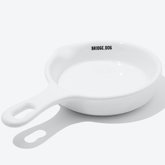 ※予約販売【BRIDGE.DOG】BRIDGE MINI PAN（WHITE）艶あり