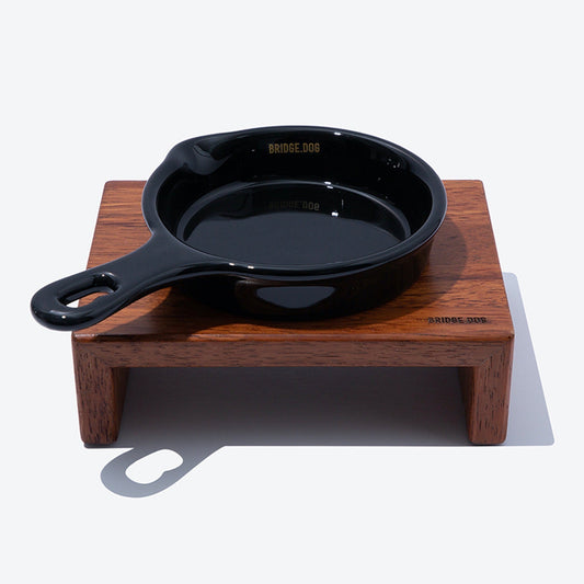※予約販売【BRIDGE.DOG】BRIDGE MINI PAN（BLACK）艶あり