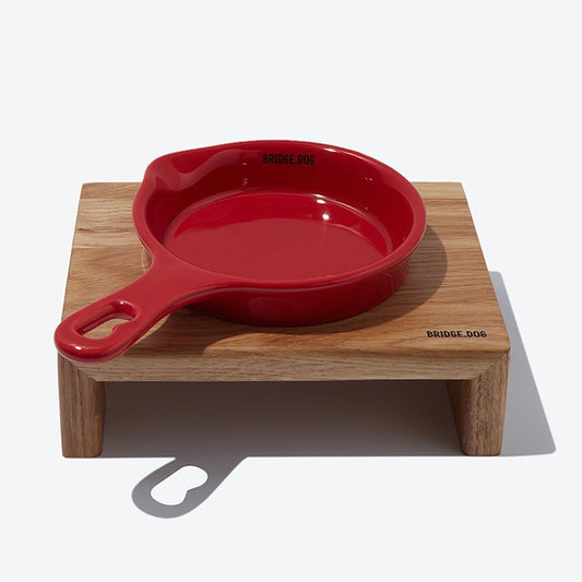 ※予約販売【BRIDGE.DOG】BRIDGE MINI PAN（RED）艶あり