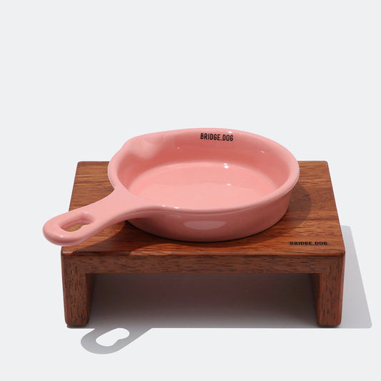 ※予約販売【BRIDGE.DOG】BRIDGE MINI PAN（CORAL PINK）艶あり