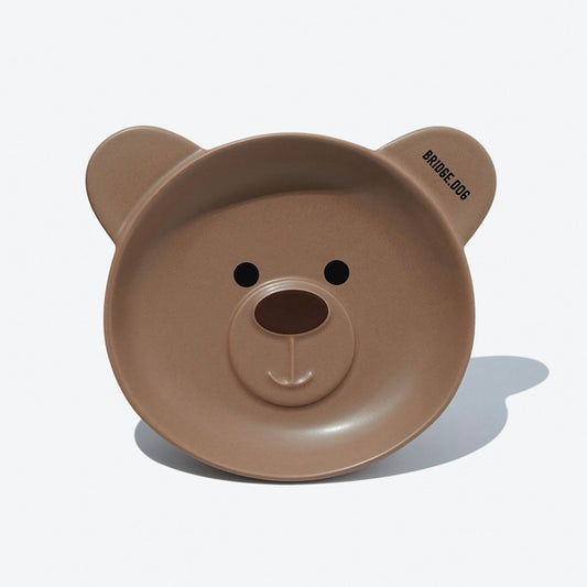 ※予約販売【BRIDGE.DOG】BRIDGE BEAR DISH（CARAMEL FACE）