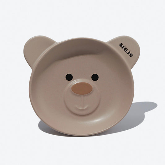 ※予約販売【BRIDGE.DOG】BRIDGE BEAR DISH（BEIGE FACE）