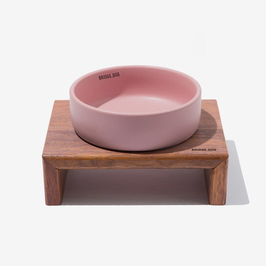 ※予約販売【BRIDGE.DOG】BRIDGE BASIC BOWL（PINK）