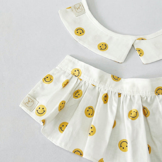 ※予約販売【MOI ET LE CHIEN】Smile cape & skirt set