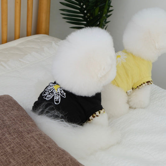 ※予約販売【BeBe Breath】 Daisy Crop Tee(Black)