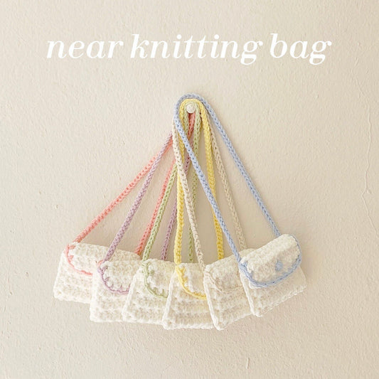 ※予約販売【near by us】near knitting bag
