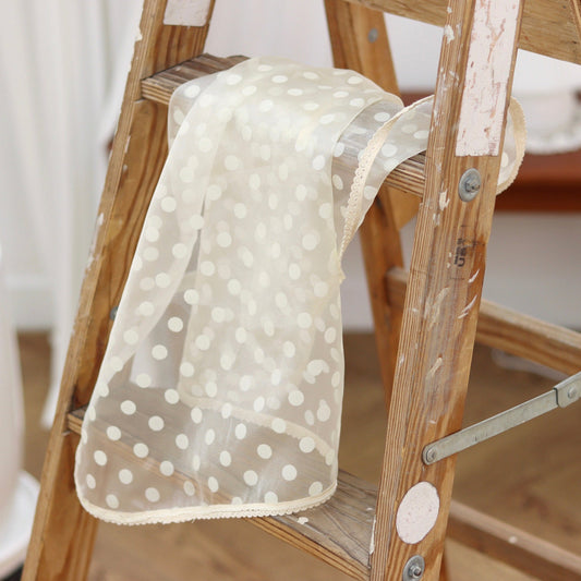 ※予約販売【GET BACK】クリアドットメッシュガーゼ