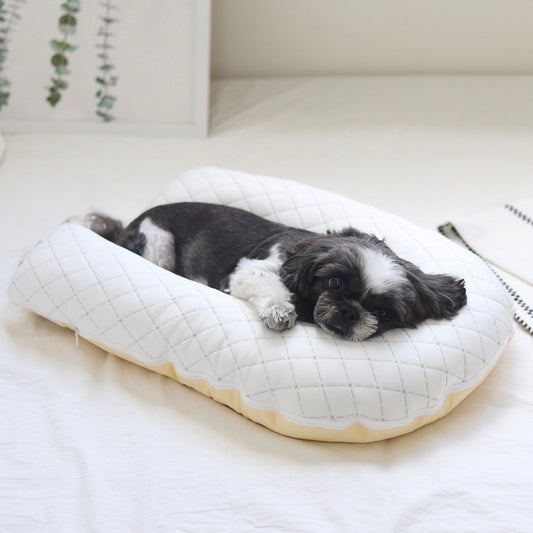 ※予約販売【GET BACK】冷感ボディピロー(クリームイエロー)