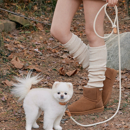 ※予約販売【STROLL】ROPE LEASH CLASSIC（BEIGE）