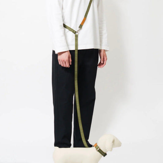 即納【master-piece】master-piece PET 3WAYリード No.310004(KAHKI)