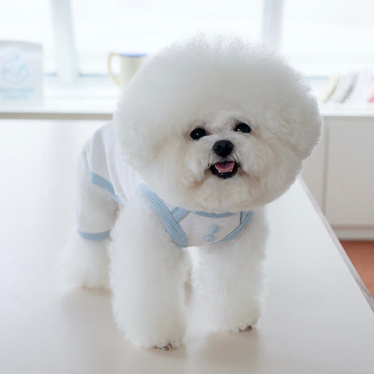 ※予約販売【near by us】marshmallow all in one（powder blue）