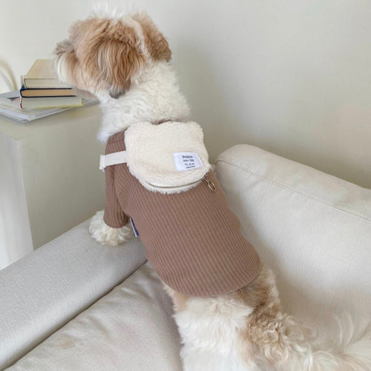 ※予約販売【Bonjour TOU-TOU】butter cardigan（Brown）