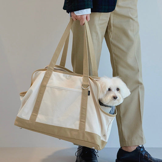 ※予約販売【small stuff】CANVAS CARRY BAG（BEIGE）