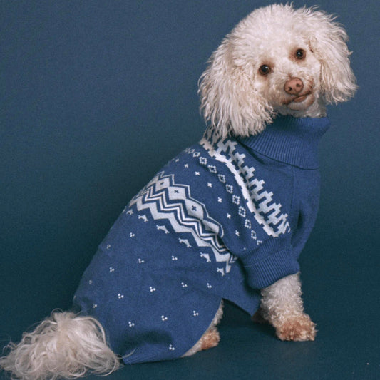 ※予約販売【max bone】Winter Nordic Knit Jumper