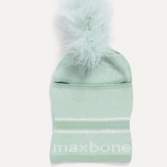 ※予約販売【max bone】FEATHER BALACLAVA（mint）