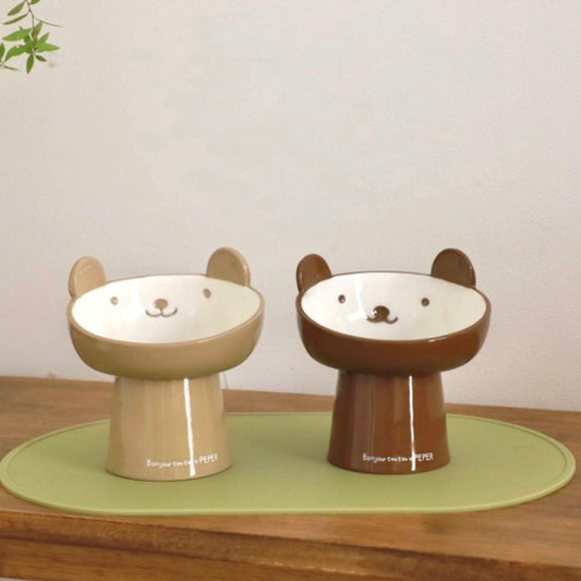 ※予約販売【Bonjour TOU-TOU×peper】Hi bear Stand bowl